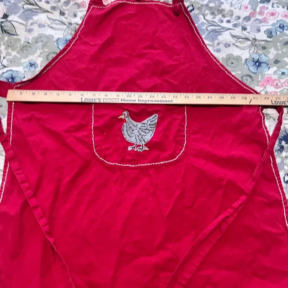 Vintage chicken apron